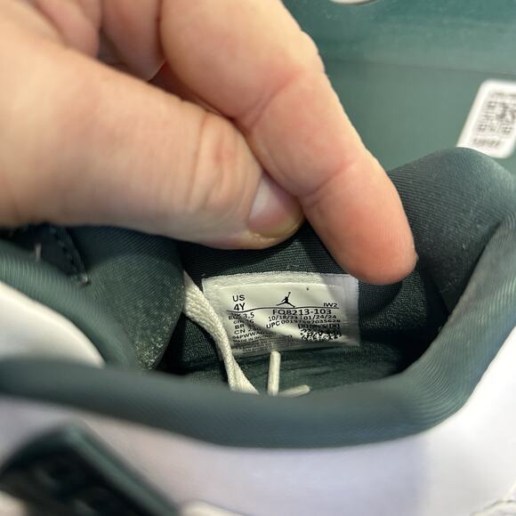 Nike Air Jordan 4 Retro GS “Oxidized Green” - Picture 6 of 6